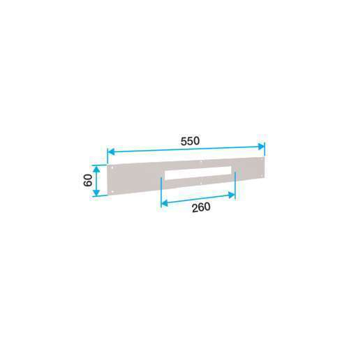 Flasque Adaptation Long (550x60) - 11011455 ALDES - 11011455 