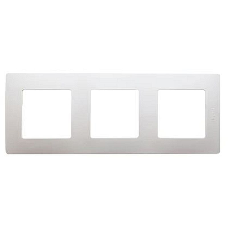 Plaque 3 postes Niloé - Lin