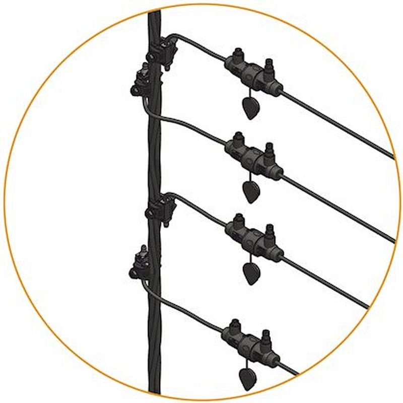 Pack colonne provisoire 1 TRI ou 2 MONO 35²-70²