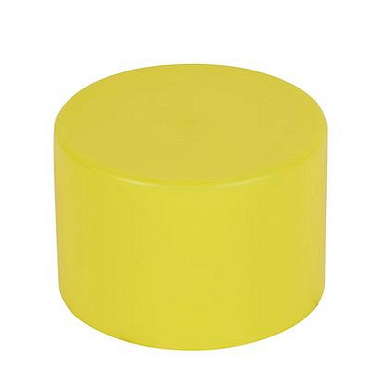 Bouchon jaune pour conduits D=50mm