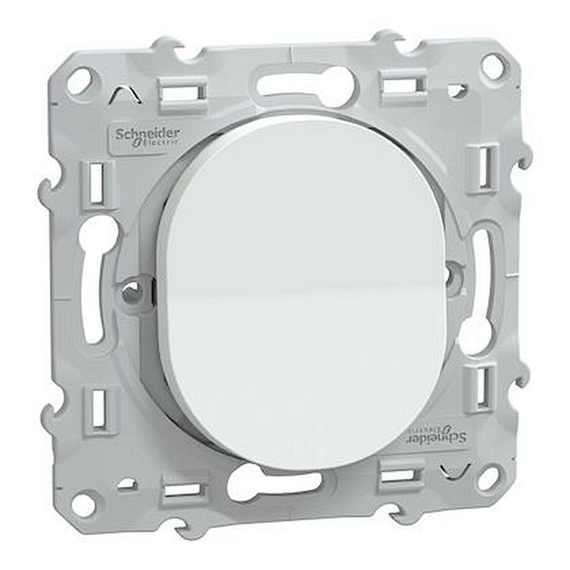 Ovalis - Lot de 108 va et vient - 10AX - Blanc - sans emballage unitaire