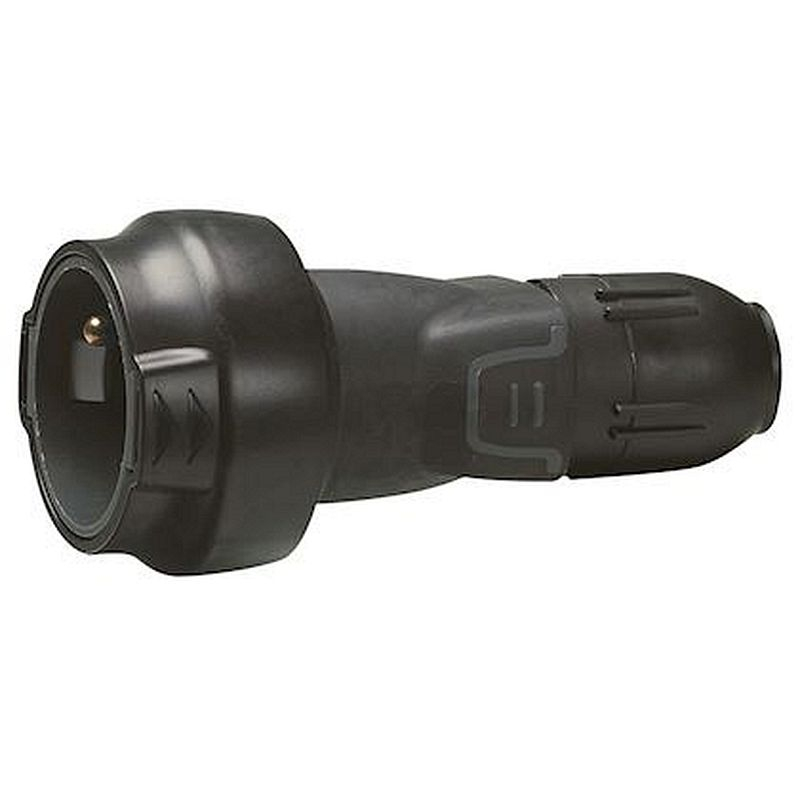 Prolongateur caoutchouc 2P+T 16A IK08 à verrouillage pour assurer l'IP44