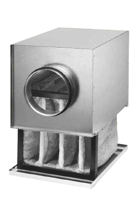 Caisson filtre F7 pour conduits circulaires ⌀160 - LFBR 160 F7 - 8532 HELIOS VENTILATEURS - 8532 