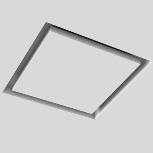 Bouche de ventilation encastrée design carré - Luxy Breeze - BCLB125 ECONOPRIME - BCLB125 