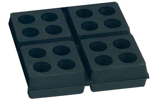 Choc isol 2 - jeu de 4 plots neoprene - CHOC ISOL 2 - 525221 ATLANTIC - 525221 