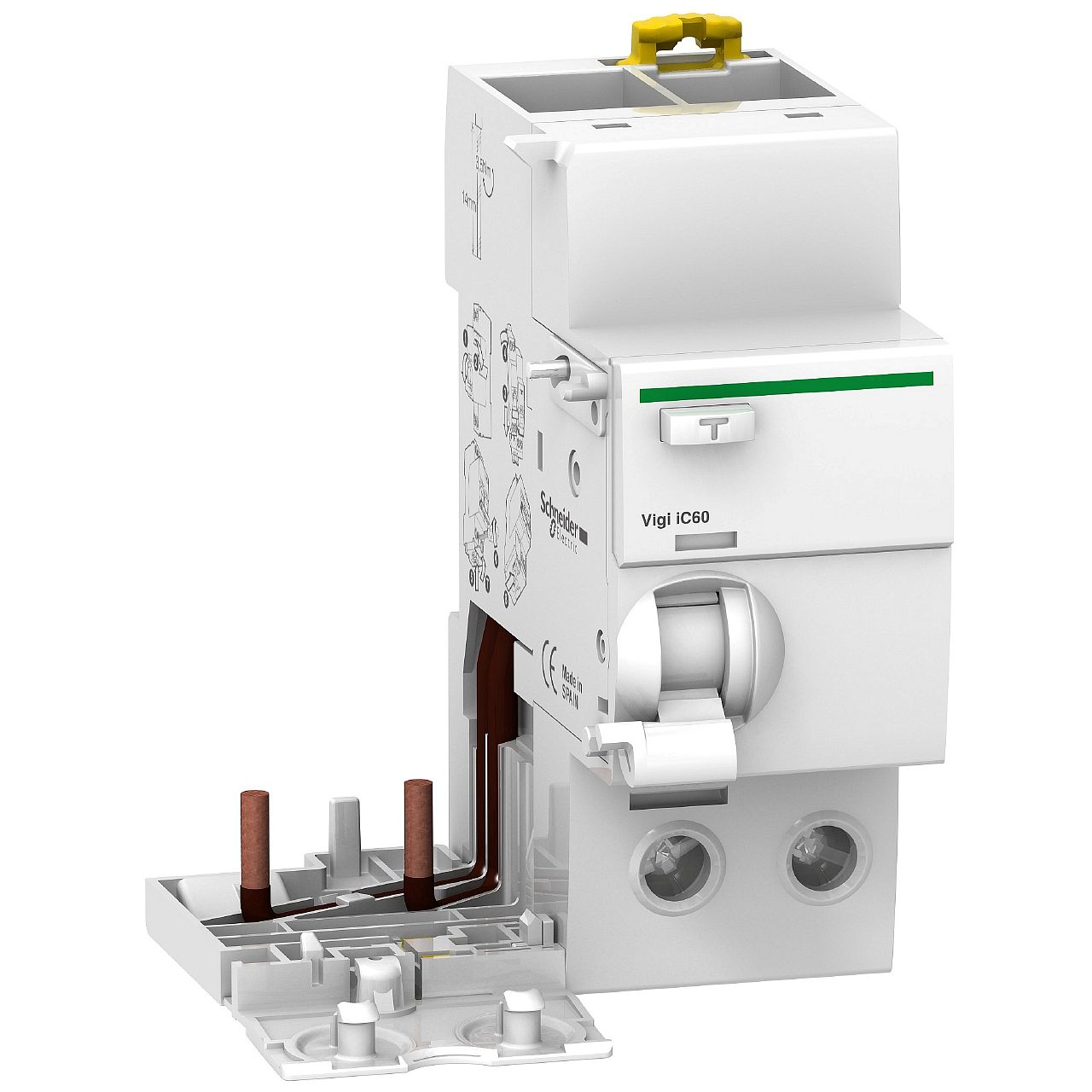Acti9, Vigi iC60 bloc différentiel 2P 63A 1000mA sélectif type AC
