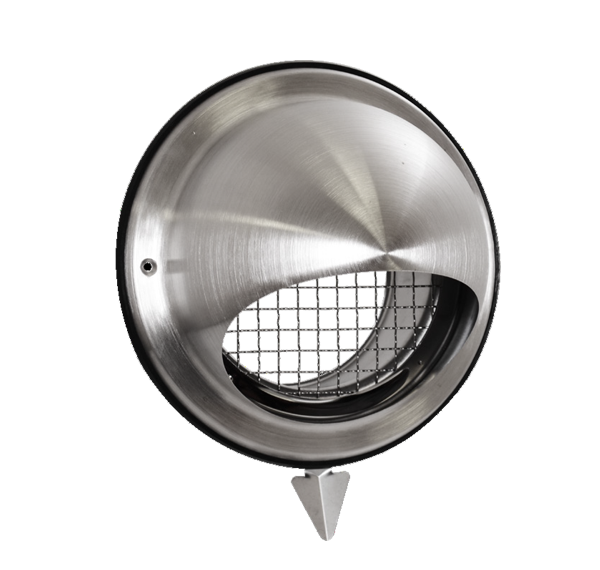 Prise/rejet air VMC inox D100 mm - SEARI 100 - SEARI-100 ECONONAME - SEARI-100 