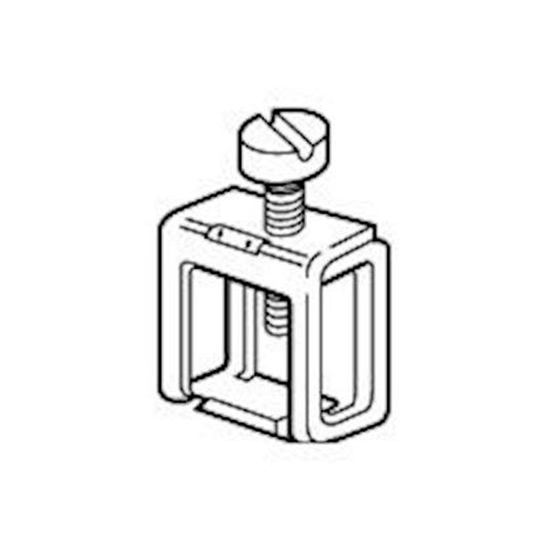 Connecteur 10mm² à 35mm² pour barre 12x4mm non percée réference 037349