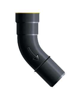 D.44 coude 45 - 31030008 GENERALE ASPIRATION - 31030008 