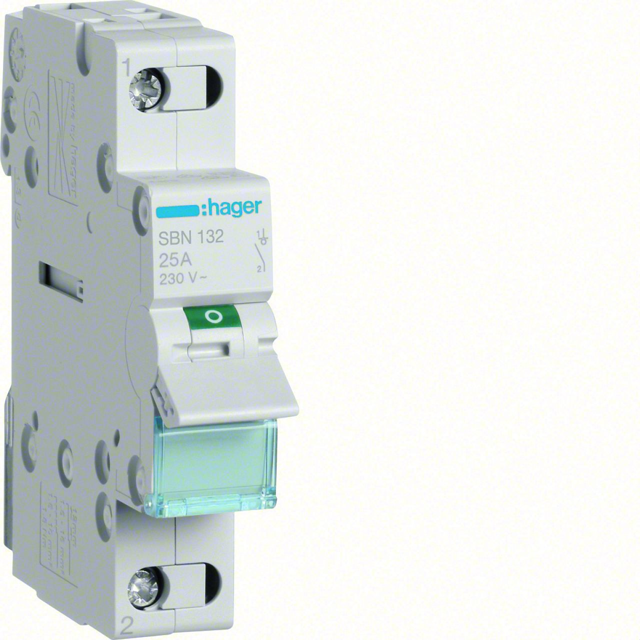 Interrupteur modulaire 1 pôle 32A