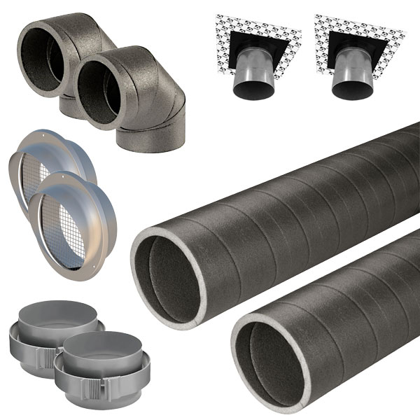 Kit de raccordement polyéthylène D160 - Aerfoam UBBINK - 188850 