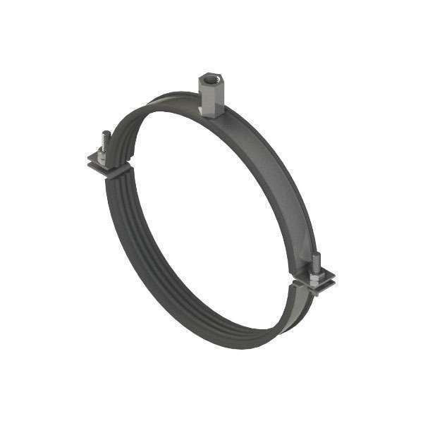 Collier support conduit anti vibration Diam 125 - CSAVIB - COLSUPAV125 ECONONAME - COLSUPAV125 