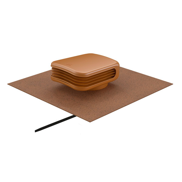 Sortie de toiture ocre D160mm - Valetis UBBINK - 172112 