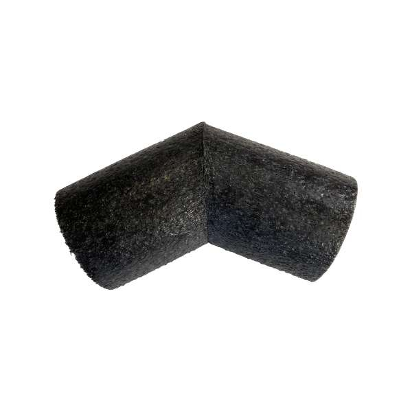 Coude 45° PE spiralé isolant ⌀125 - CDR ISO 125/45 - 810103 S&P UNELVENT - 810103 