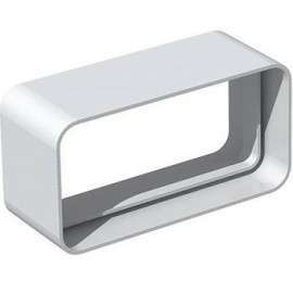 Raccord droit rectangulaire 55x110 - MCR 200 - 833647 S&P UNELVENT - 833647 