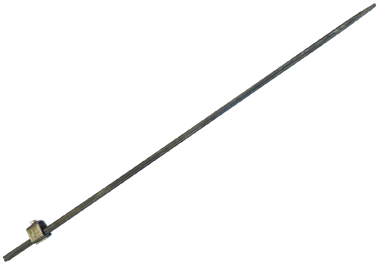 Piquet de terre cruciforme longueur 1 m.
