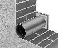 Kit de montage mural ⌀90/100 - WES 90/100 - 717 HELIOS VENTILATEURS - 717 