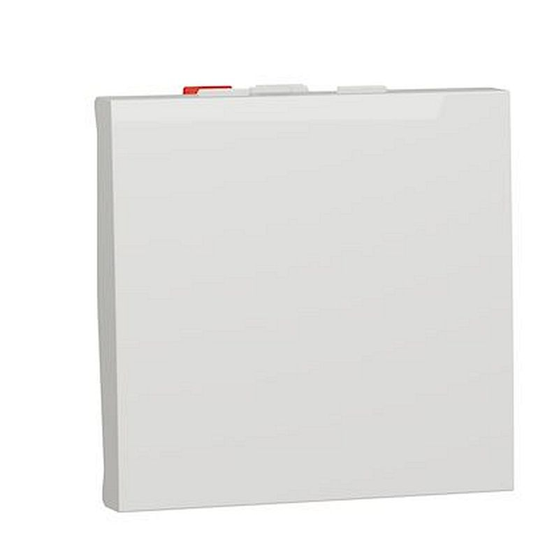 Unica - va-et-vient - 10A - connex rapide - 2 mod - Blanc - emballage en boîte