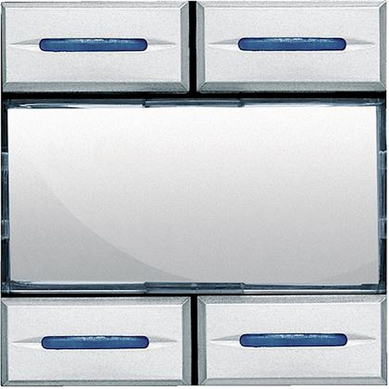 Commande KNX Axolute - 4 touches / 4 appuis - Tech