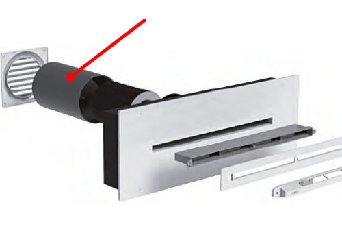 Manchon de traversée de mur 12 - 897673 S&P UNELVENT - 897673 