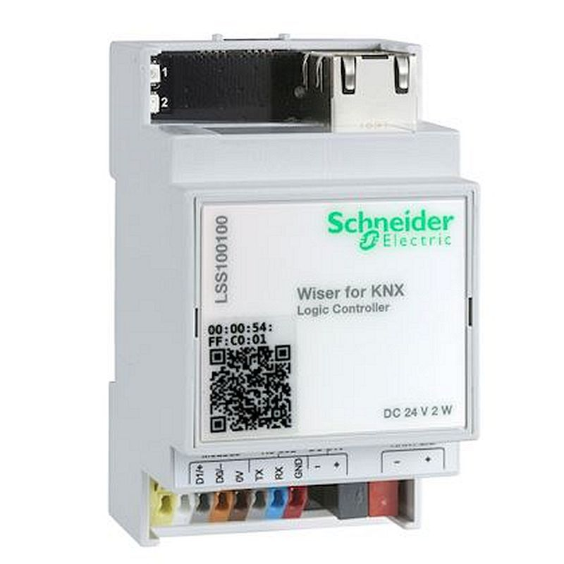Wiser for KNX - contrôleur logique multi-protocole KNX - Modbus avec serveur Web
