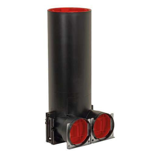 Boitier DN125 2x75 Hauteur 385 - TVA-P 75 - 990326125 ZEHNDER COMFOSYSTEMS - 990326125 