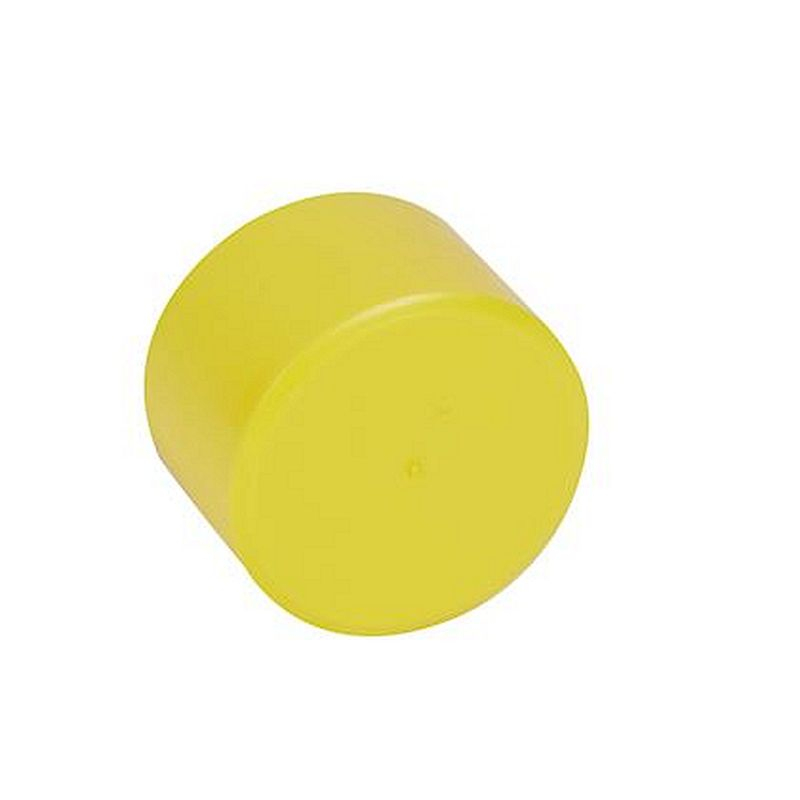 Bouchon jaune pour conduits D=40mm