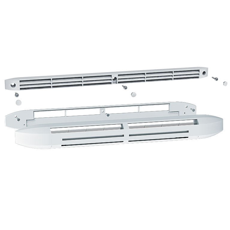 Kit entrée d’air hygroréglable acoustique avec vis et caches vis - ISOLA HY RA + CE2A + 6 vis + 3 caches vis - 0646 ANJOS - 0646 