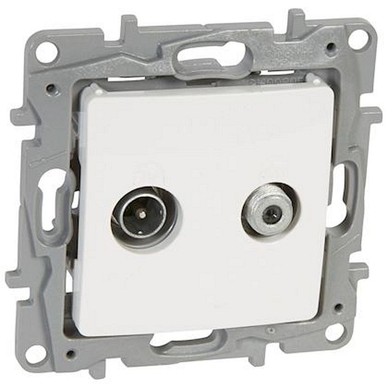 Prise TV-SAT Niloé étoile blindée - finition Pur