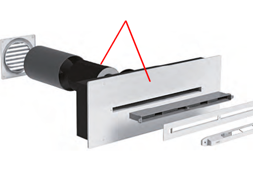 Silencieux pour entrée d'air + manchon acoustique - SILEC M45 - 890012 S&P UNELVENT - 890012 