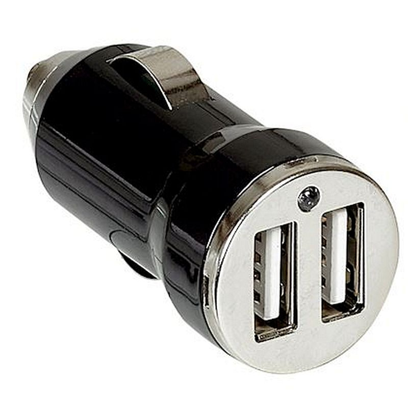 Chargeur allume-cigare double sortie USB puissance 2,1A