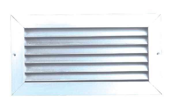 Grille de transfert. Couleur aluminium - GTA 200X100 - 852048 S&P UNELVENT - 852048 