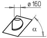 Sortie de toit incliné 125 - UDP 160 S - 2023 HELIOS VENTILATEURS - 2023 