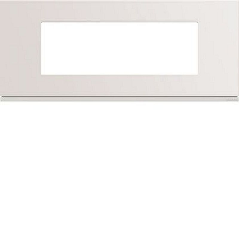 Plaque gallery plastique injecté 6 modules entraxe 57mm pure