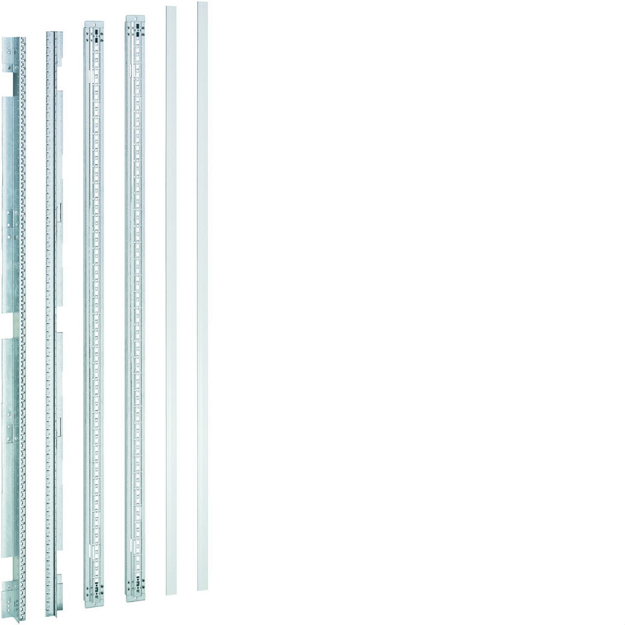 Montants fonctionnels Quadro+ h1600mm pour montage sans jeu de barres 2 pièces