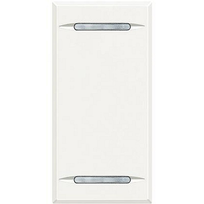 Manette Axolute neutre type bascule 1 module - White