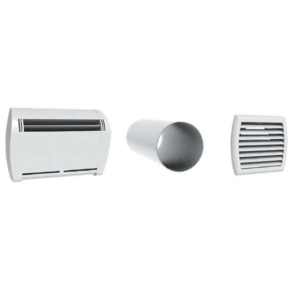 Kit entrée d’air hygroréglables acoustique - EM HY 125 + manchon lg. 300 + GAP 125 - 2221 ANJOS - 2221 