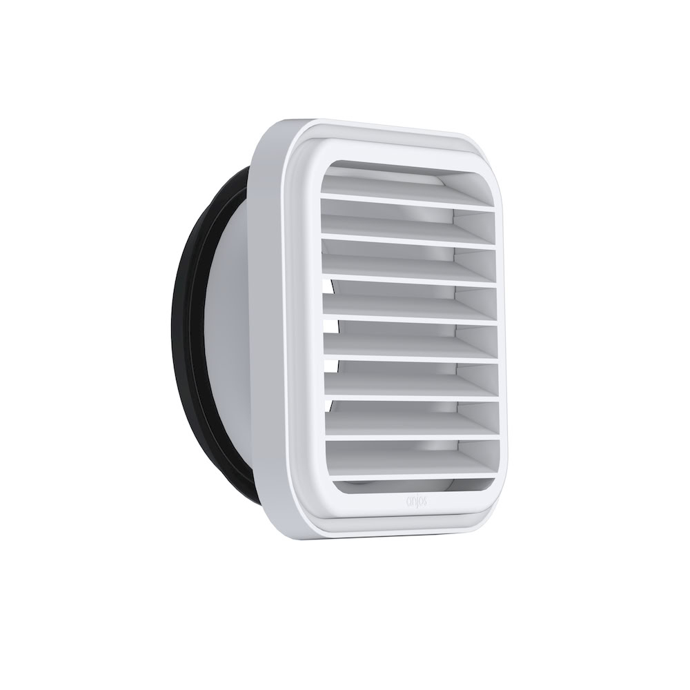 Grille de façade acoustique Gris - GAP2 125 GR - 429063 ATLANTIC - 429063 