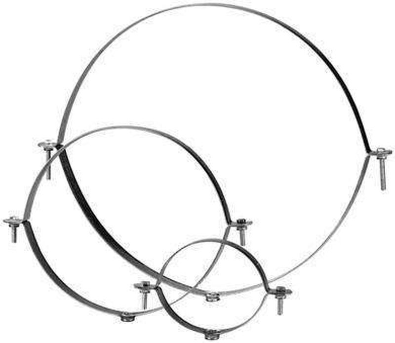 Collier support isolé D100 - CSU 100 ISOLE - 867731 S&P UNELVENT - 867731 