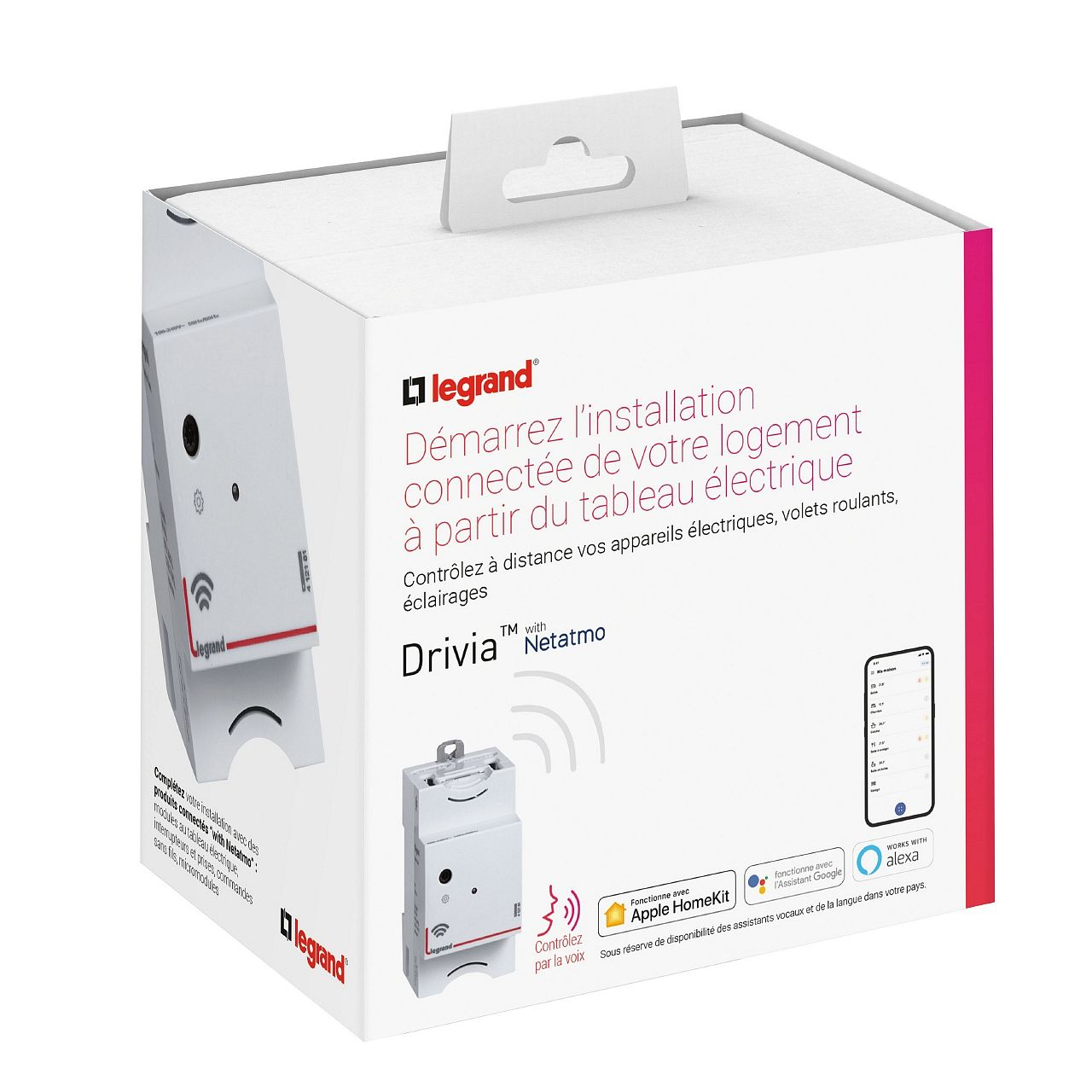 Pack de démarrage Drivia with Netatmo installation connectée : 1 module Control