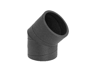 Coude 45 polyéthylène isolé D125 - ISO-PE - CD45ISOPE125 ECONONAME - CD45ISOPE125 