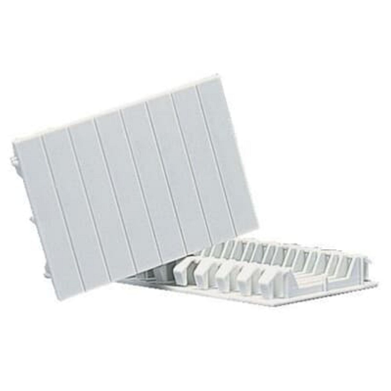 FOR150-F4Plaque d'obturation sectionnable par 9mm - l72xL45mm RAL9010