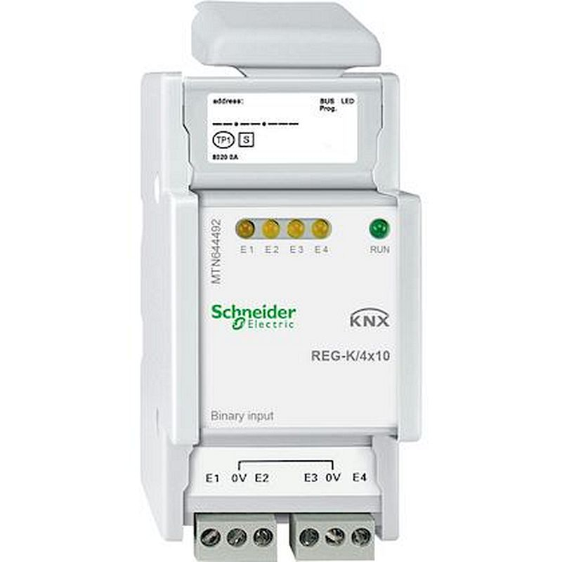 KNX - module d'entrée binaire KNX 4x10V