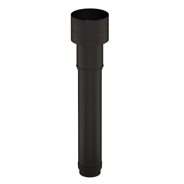 Sortie de toit noir diamètre 166-125 mm - Ventub UBBINK - 169840 