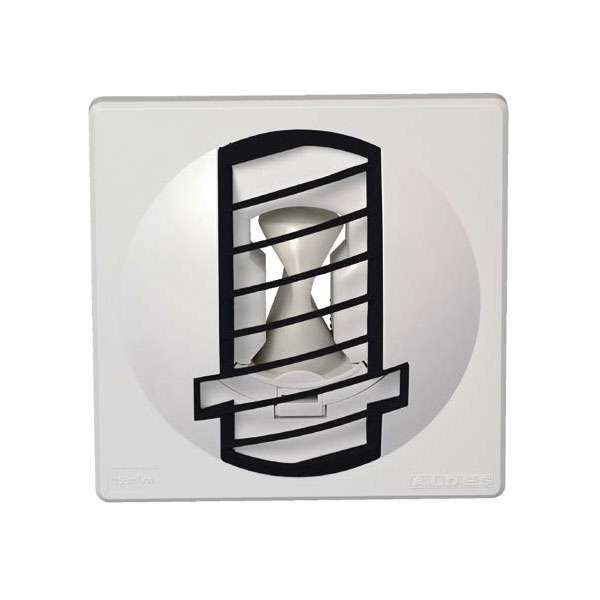 Bouche d'extraction autoréglable - BAP COLOR Bi-Débit 30/90 m³/h - Ø 100 mm - Gris - 11019253 ALDES - 11019253 