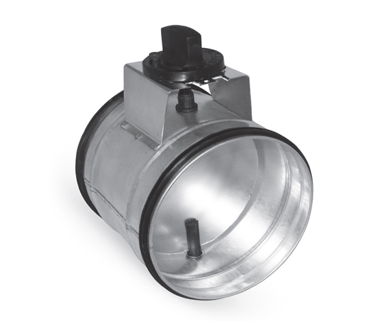Registre de réglage galva à joint axe plastique 150 mm - DACAPJ150 - REGGALAPJD150 ECONONAME - REGGALAPJD150 